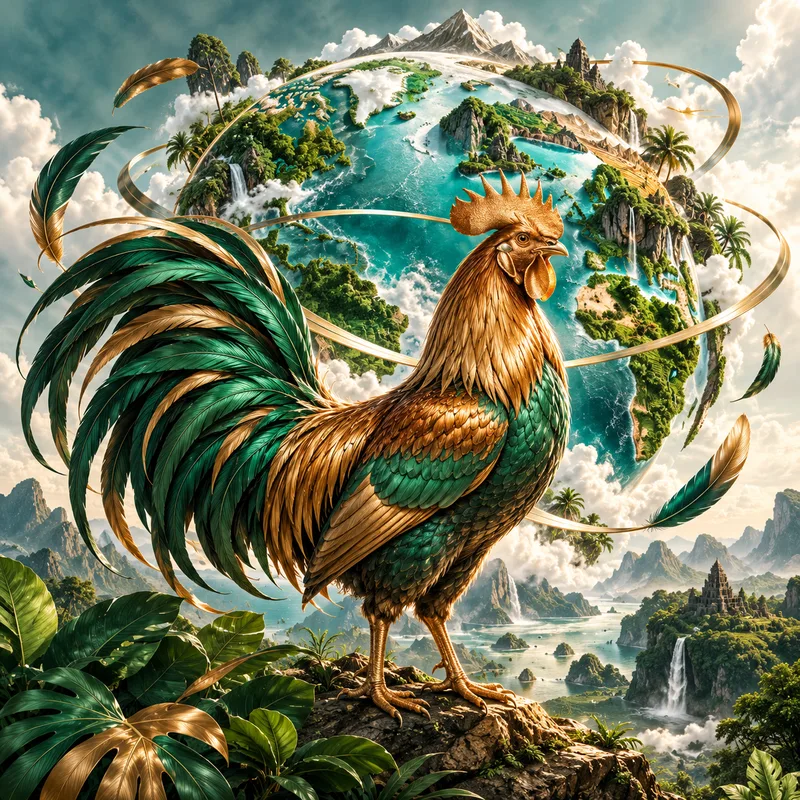 Chiến kê minh họa nguyên bản